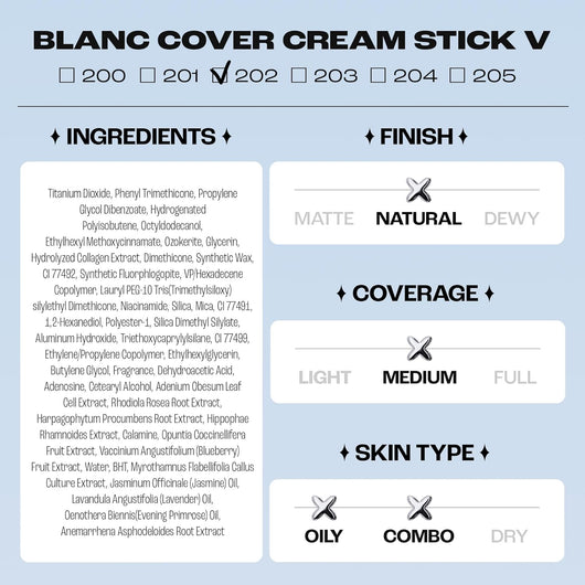 BLANC Cover Cream Stick de Elovra™