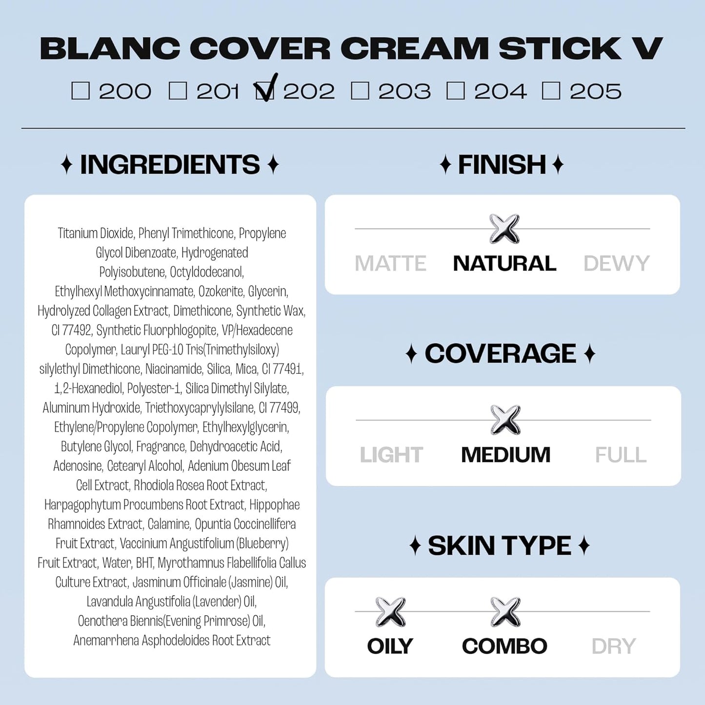 Elovra™ BLANC Cover Cream Stick