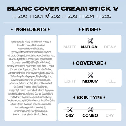 Elovra™ BLANC Cover Cream Stick